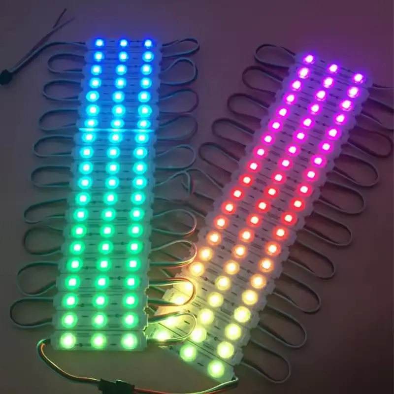 12V RGBIC LED Pixel Module with Optical Lens